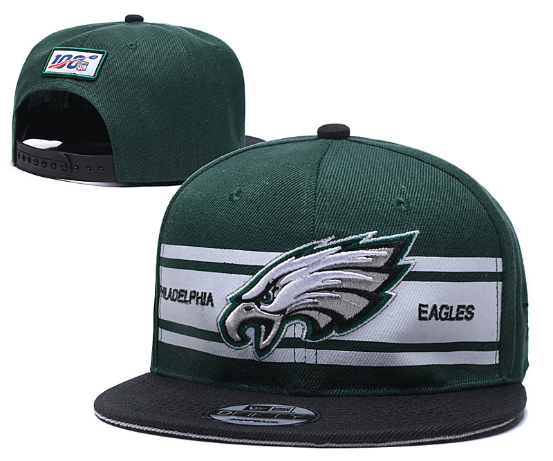 NFL Philadelphia Eagles 2019 100th Season Stitched Snapback Hats 032